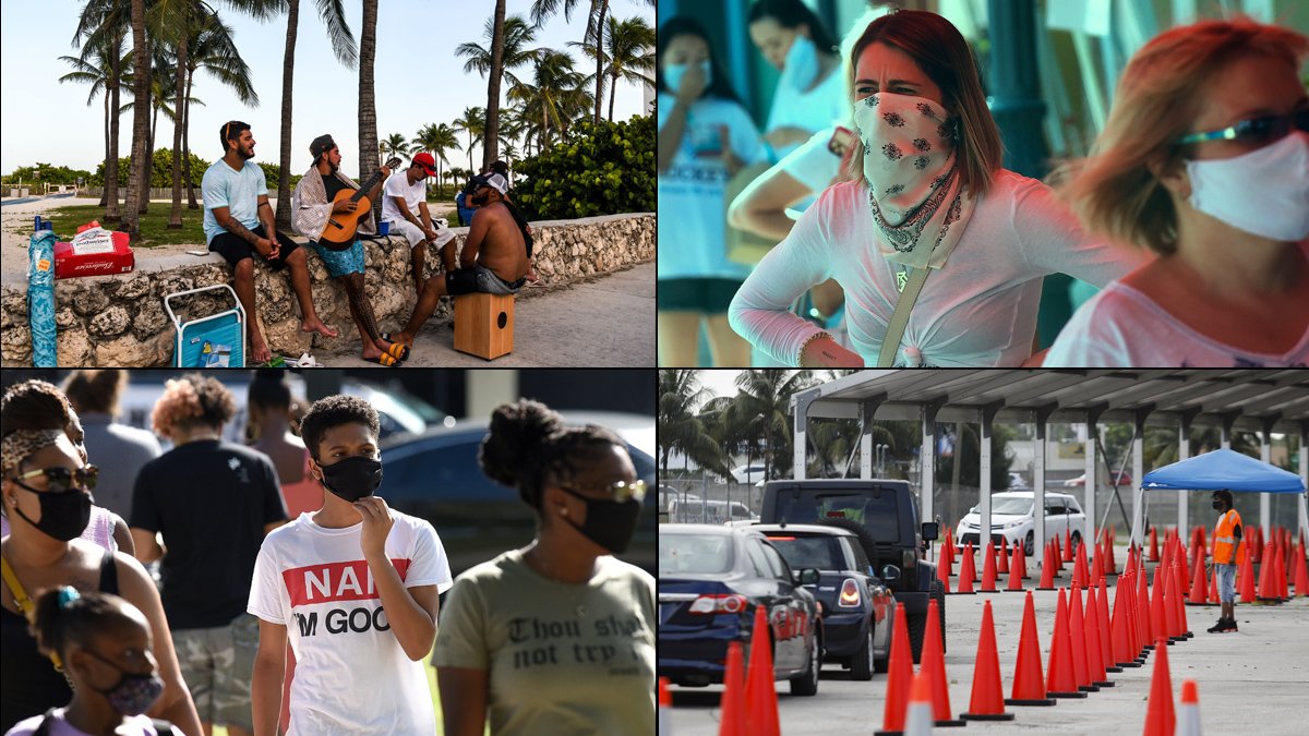 Florida Again Sets Single-Day Record for Coronavirus Deaths With 216 ...