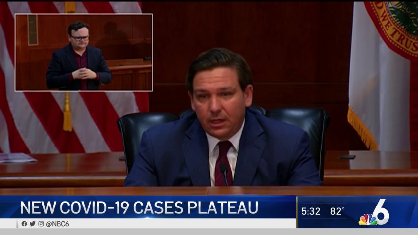 Florida Gov. Believes Florida Will Soon Contain Virus Outbreak