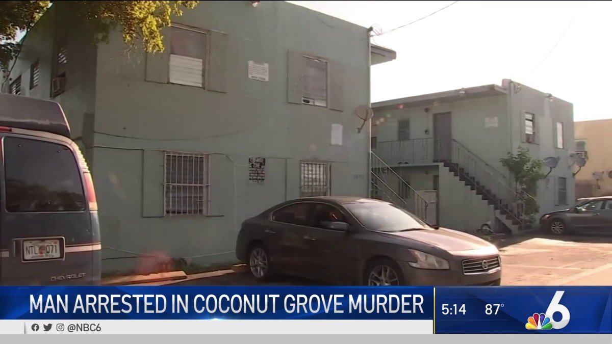 Man Arrested in Coconut Grove Murder NBC 6 South Florida