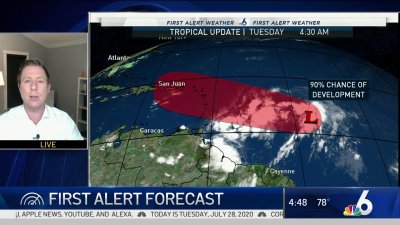 Invest 92-L Still Causing Concern Over Potential Development