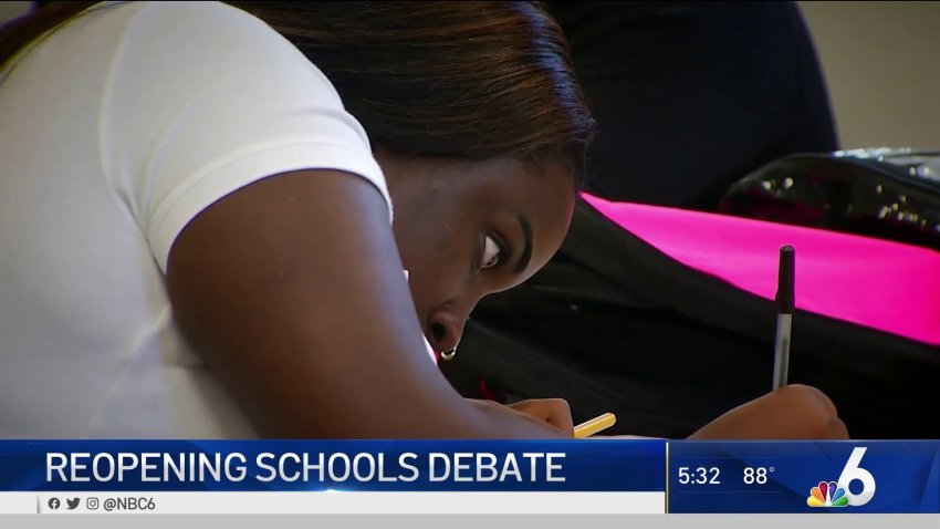 Florida Gov. Continues Push to Reopen Schools