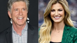 Tom Bergeron, left, and Erin Andrews