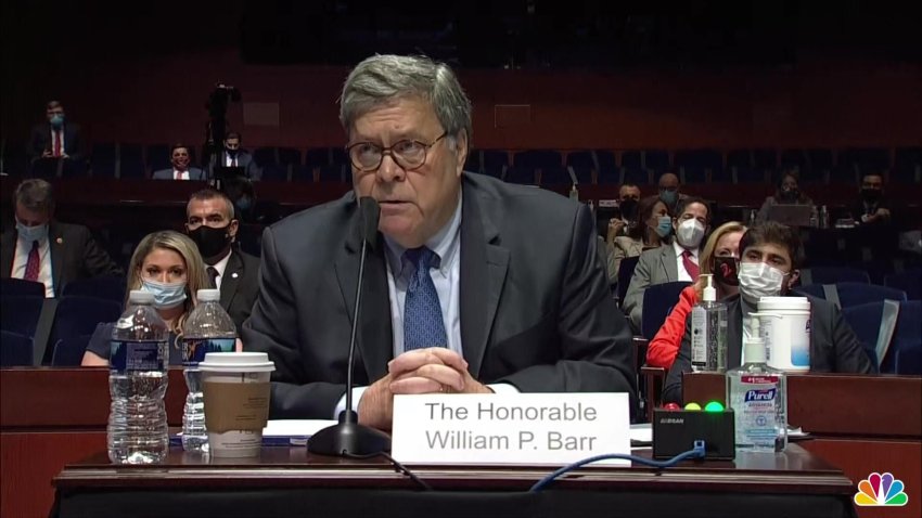 Barr Discusses Interventions in Michael Flynn, Roger Stone Cases