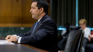 UNITED STATES - MAY 15: William R. Evanina, nominee to be director of the National Counterintelligence and Security Center, takes his seat for his confirmation hearing in the Senate (Select) Intelligence Committee on Tuesday, May 15, 2018.