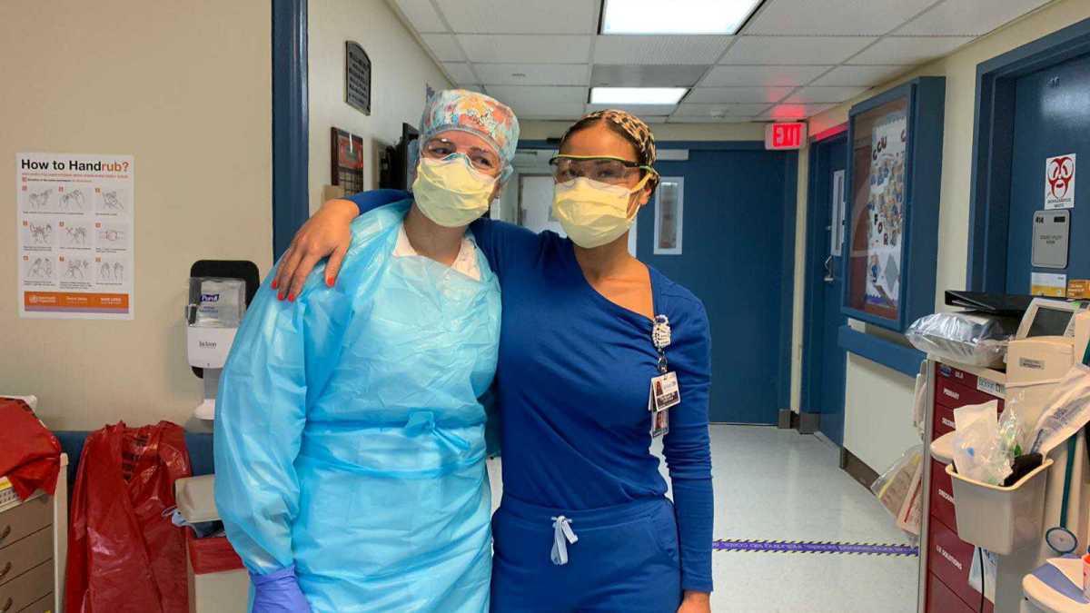 Traveling Nurse Returns to South Florida and Aids in