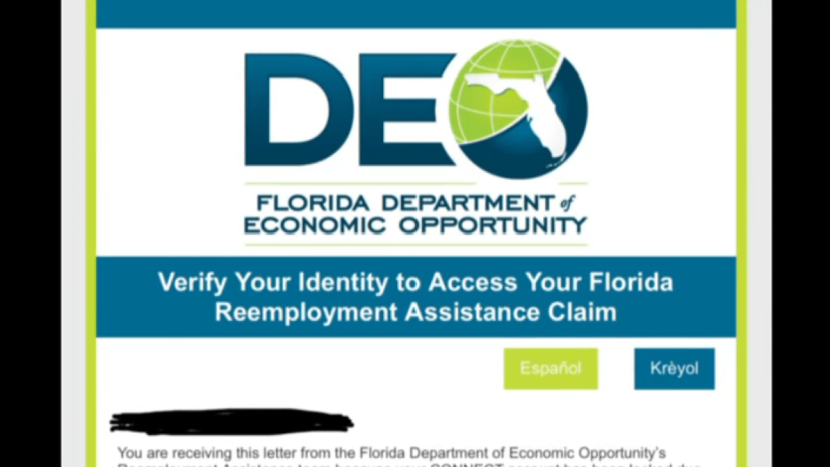 DEO Launches Online Tool Geared to Help Claimants Locked Out of