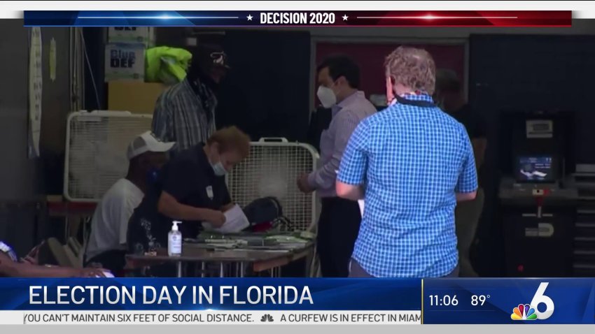 South Floridians Taking Part in Primary Day Amid Pandemic