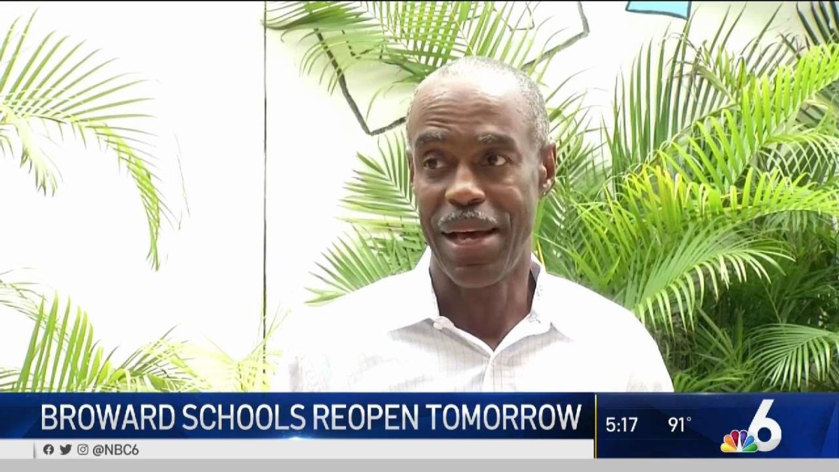Broward Schools Set to Reopen Wednesday NBC 6 South Florida