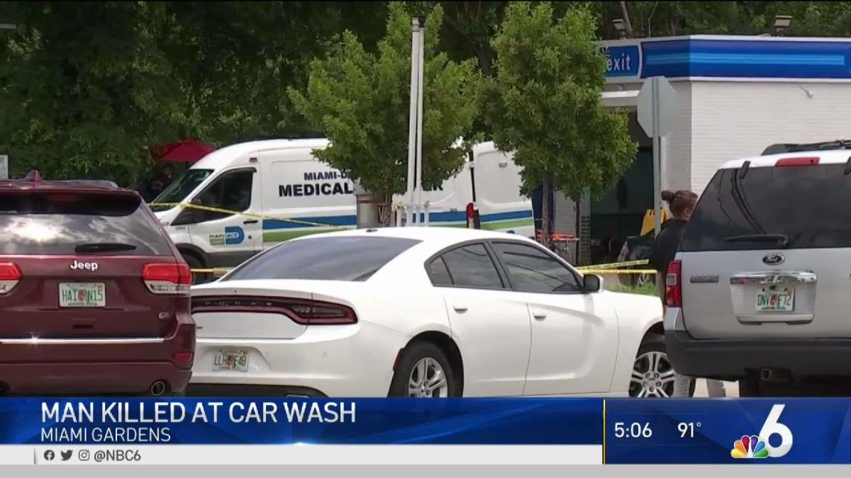 Man Killed in Miami Gardens Car Wash Shooting NBC 6 South Florida