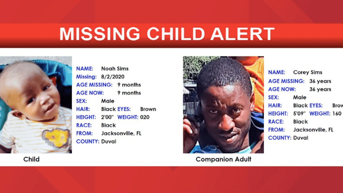 Alert Canceled After Toddler Taken Near Jacksonville Found Safe – NBC 6 ...