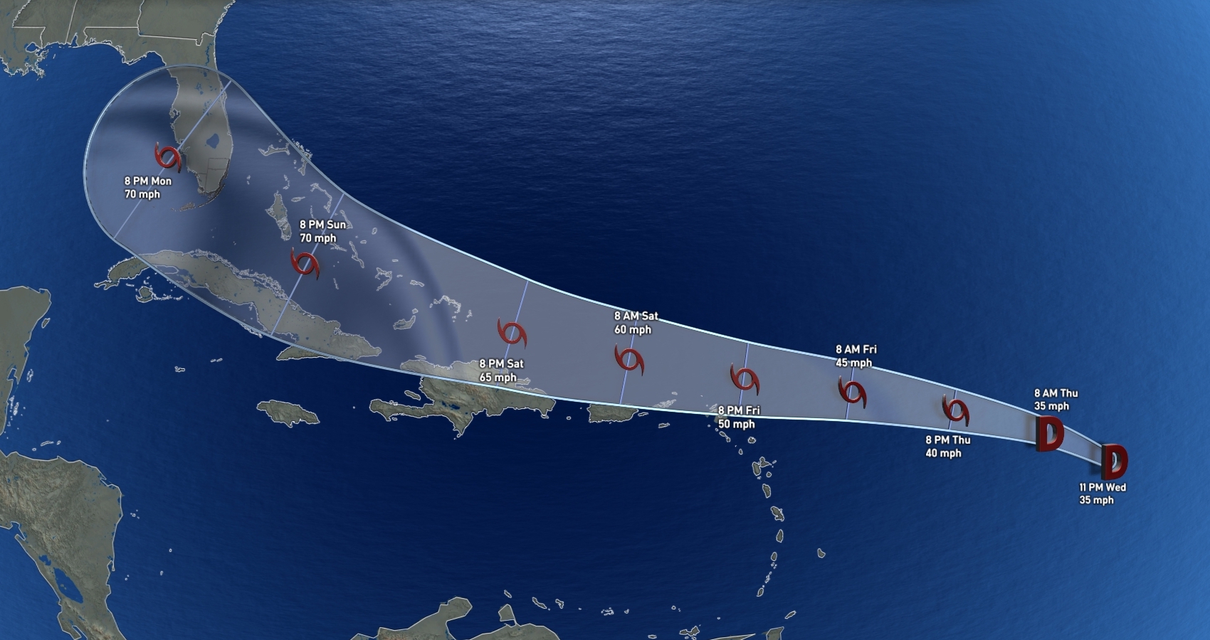 Tropical Depression 13 Forms in the Atlantic NBC 6 South Florida