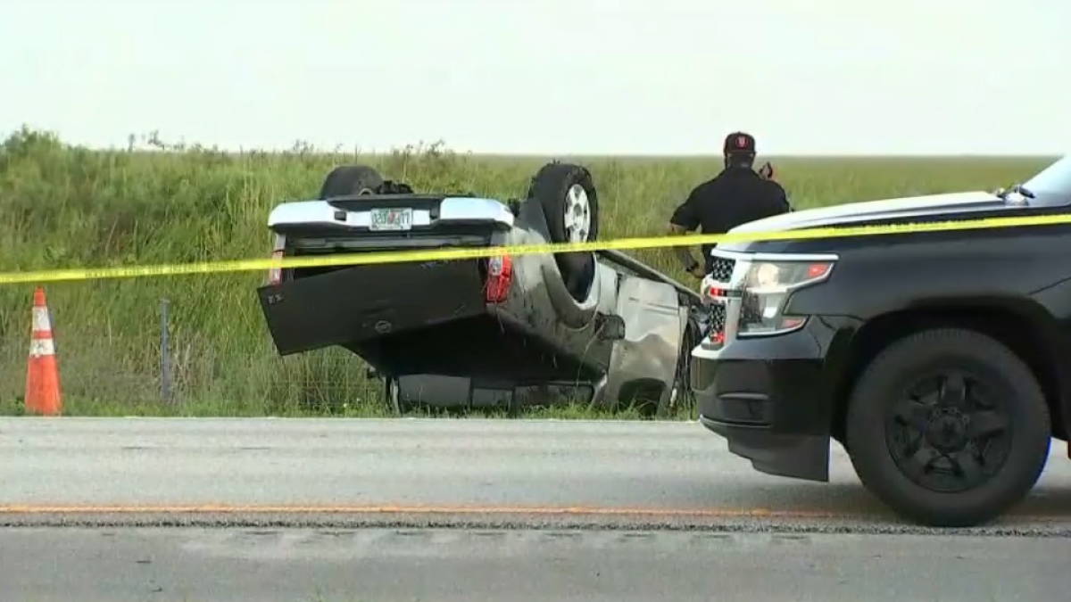 All 7 in Fatal Alligator Alley Crash Weren’t Wearing Seatbelts or Child