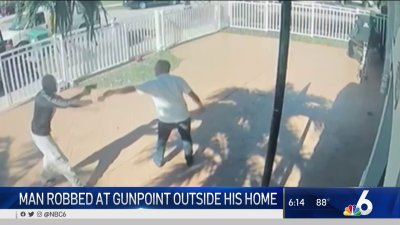Man Robbed at Gunpoint Outside Home