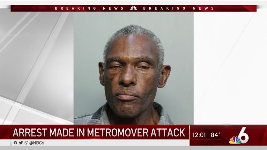 Arrest Made in Attack of Elderly Man on Metromover