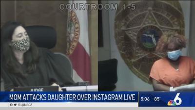 Mom Accused Of Attacking Daughter Over Instagram Live Videos Nbc 6 South Florida