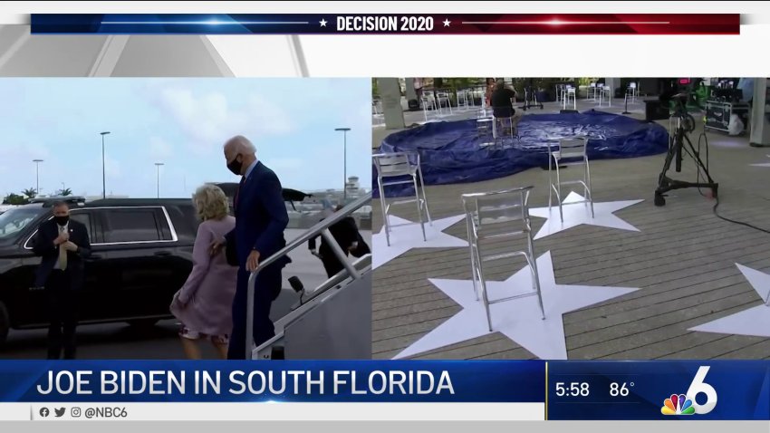 Joe Biden in South Florida for NBC News Town Hall