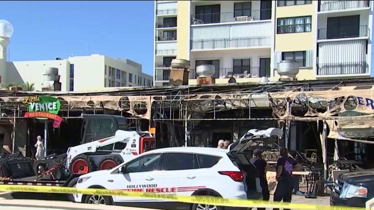 Fire Destroys Several Businesses in Hollywood Beach – NBC 6 South Florida