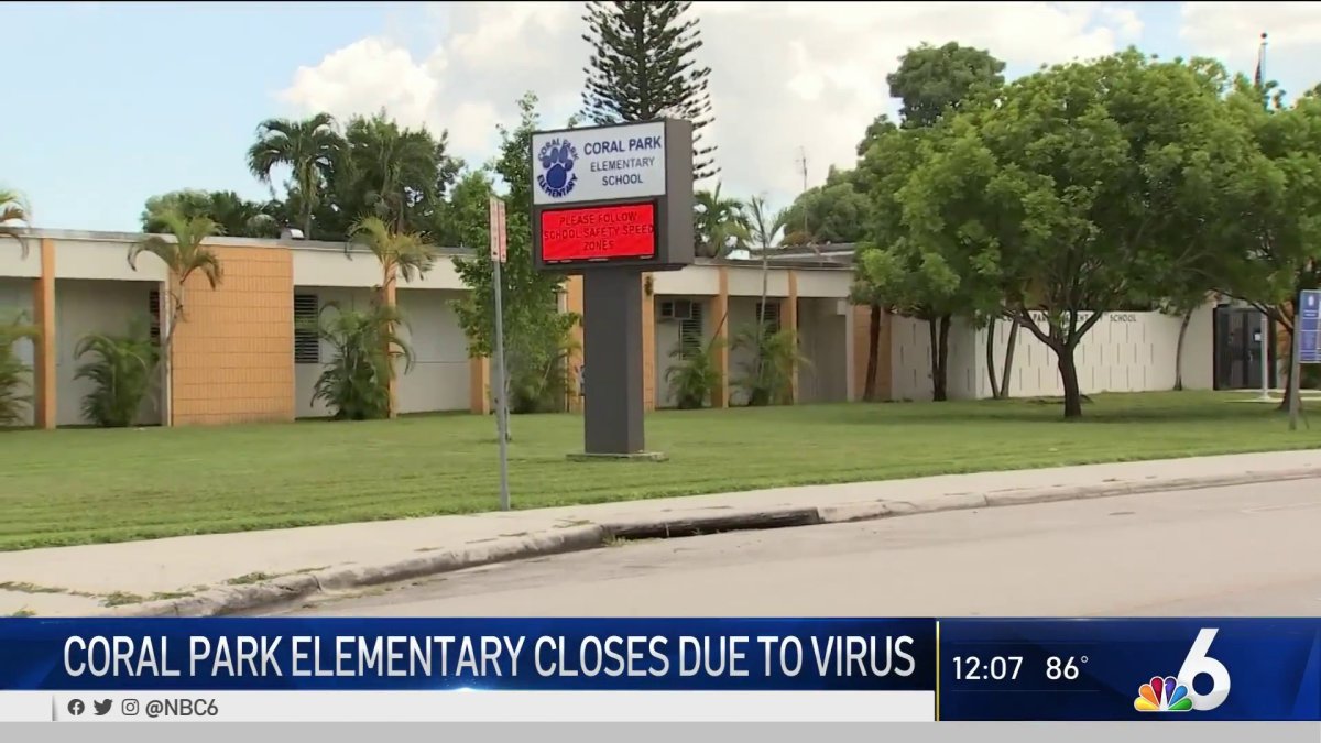 Elementary School in MiamiDade Closes After Positive COVID Tests NBC