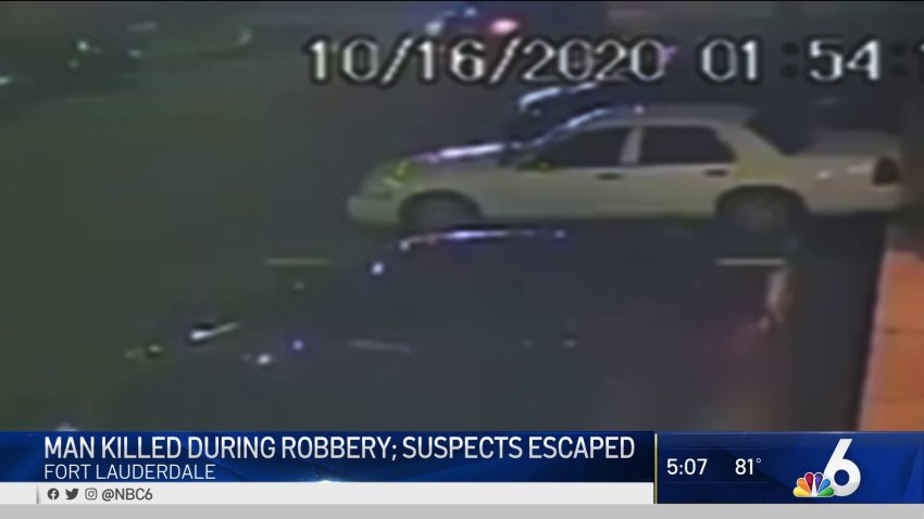 Man Killed During Robbery in Fort Lauderdale