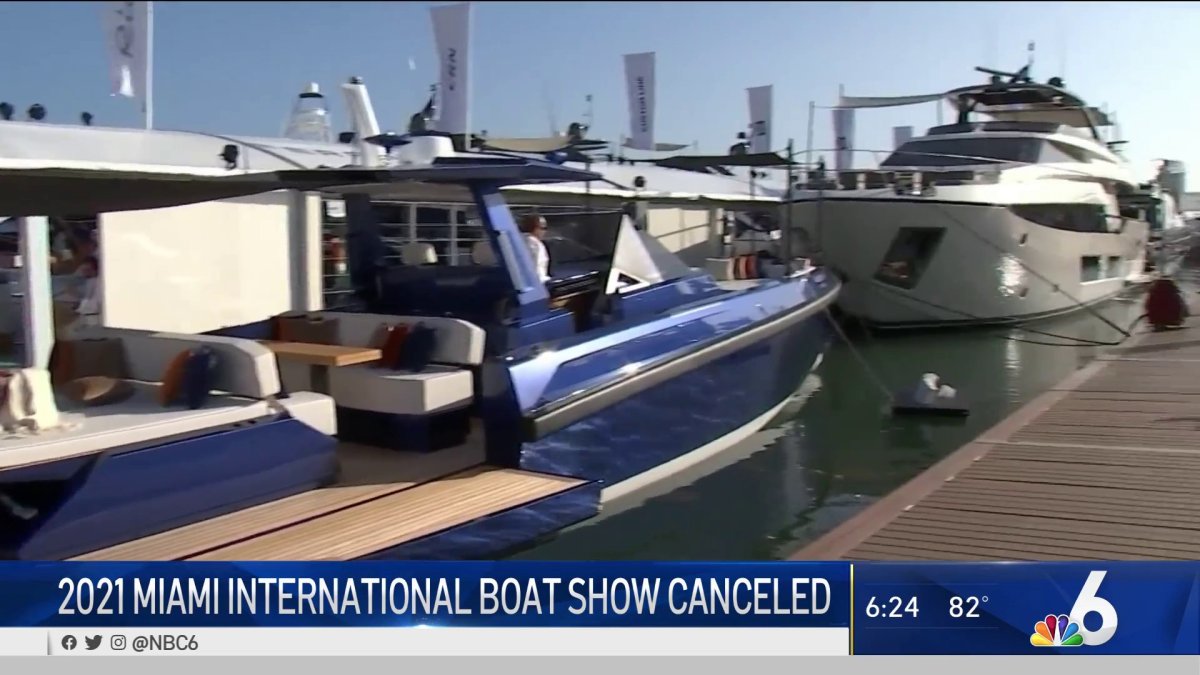 2021 Miami International Boat Show Canceled NBC 6 South Florida