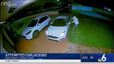 Attempted Carjacking in Miami-Dade Caught on Camera