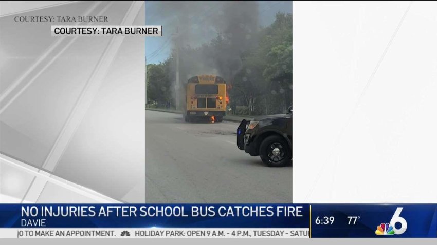 School Bus Driver Saves Children From Fire
