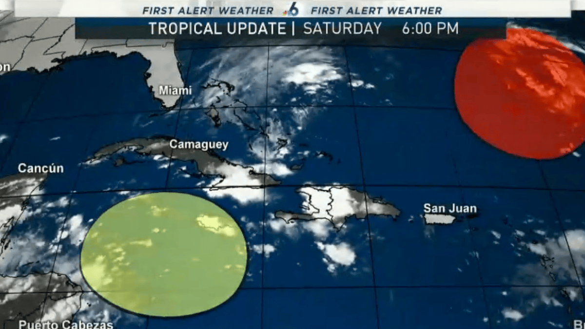 Two Systems Forming in the Tropics May Develop into Storms By Next Week ...