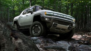 2022 GMC Hummer EV sport utility truck