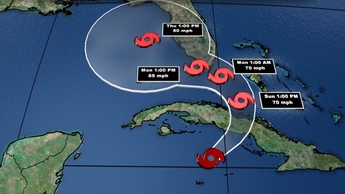 Hurricane Watch in Effect for South Florida and Florida Keys as Eta