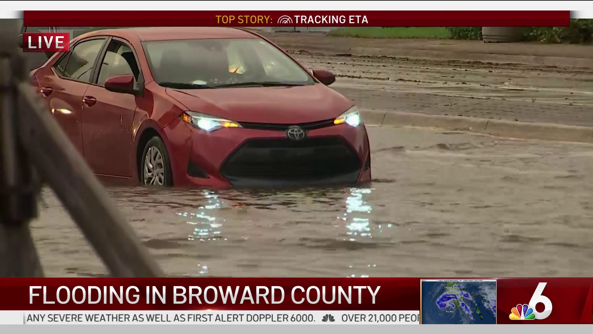 Parts Of Broward Dealing With Heavy Flooding After Tropical Storm Eta ...