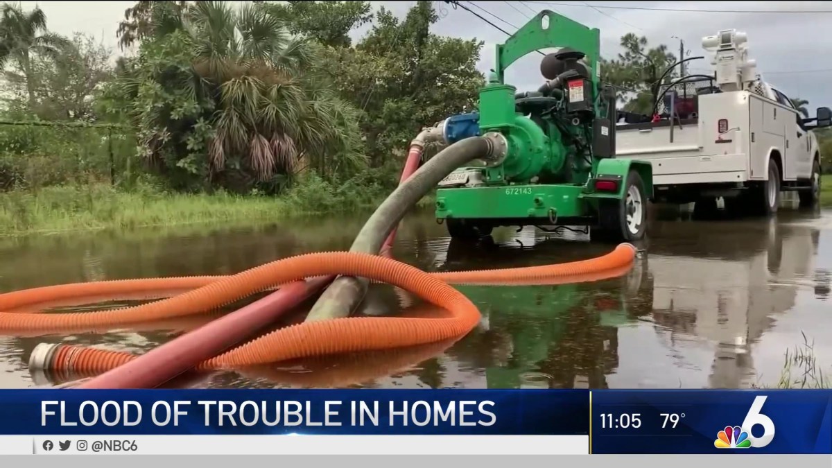 Some Dania Beach Residents Resort to Makeshift Pipes to Deal With