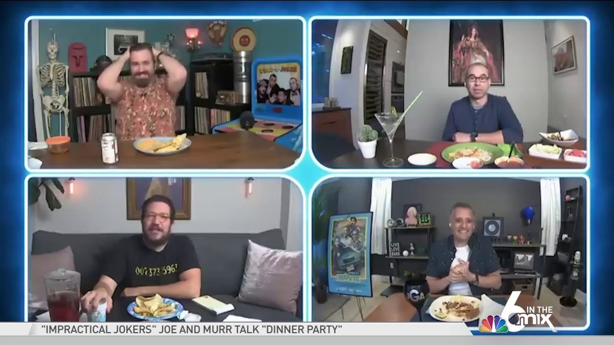 Impractical Jokers Talk New Show ‘Dinner Party’ NBC 6 South Florida