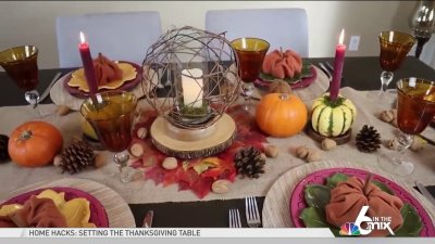 Home Hacks: Setting the Thanksgiving Table