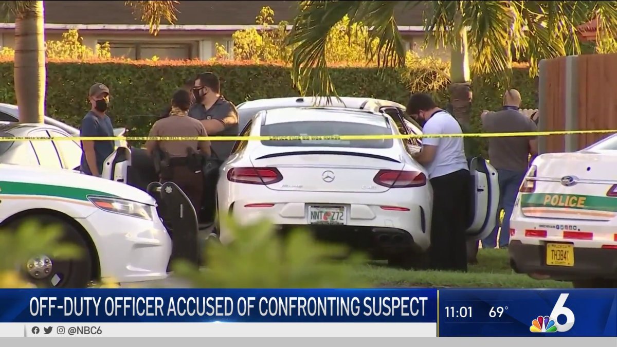 Off-Duty Miami Officer Accused of Confronting Suspect – NBC 6 South Florida