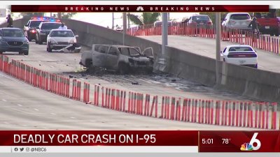 All Lanes Closed on Section of I-95 Following Fatal Car Crash
