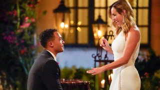 Clare Crawley and Dale Moss get engaged on "The Bachelorette" on Thursday, Nov. 5, 2020, on ABC.