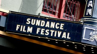 PARK CITY, UTAH - JANUARY 25: The Egyptian Theatre marquee on Main Street is seen during the 2019 Sundance Film Festival on January 25, 2019 in Park City, Utah.