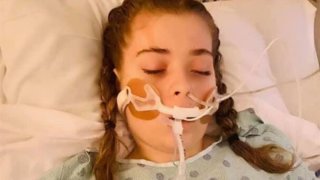 Ariel Griffith in the ICU.