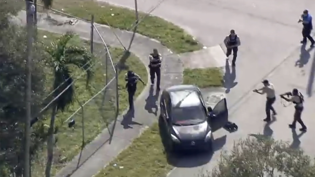 Suspect In Custody After High Speed Police Pursuit Ends In South Florida Nbc 6 South Florida 1292
