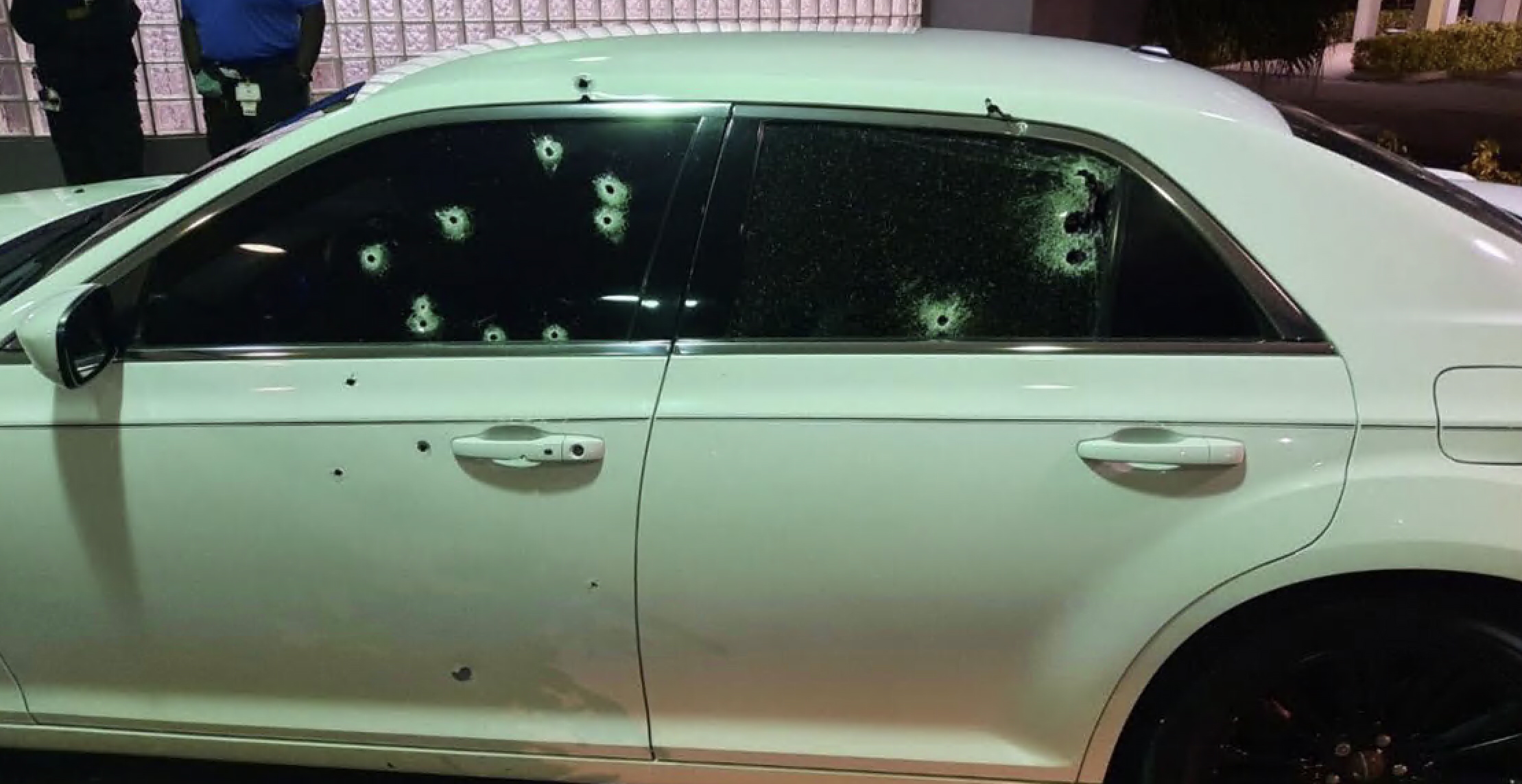 Driver Hospitalized After Car Riddled With Bullets In I 95 Shooting In   012221 Car Shot Up I 95 Miami Dade 