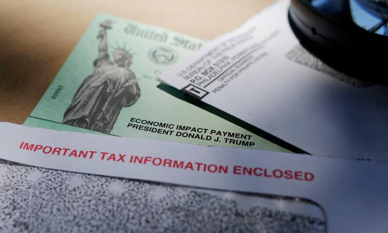 check from the IRS