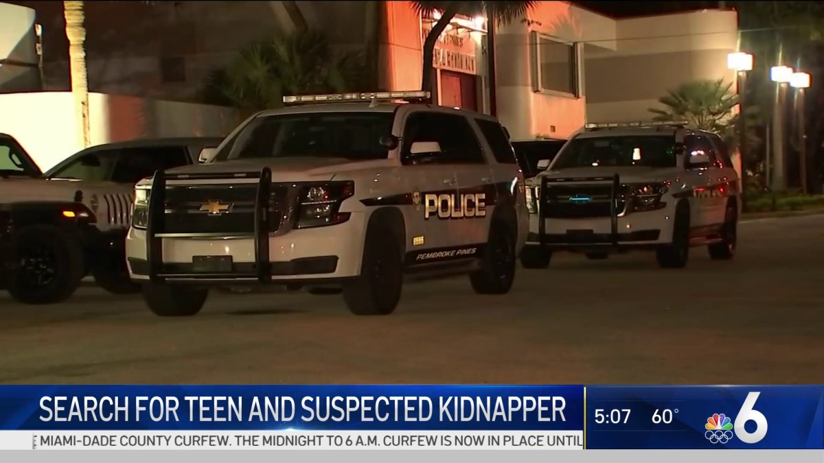 Police Searching for Teen Kidnapped in Pembroke Pines – NBC 6 South Florida
