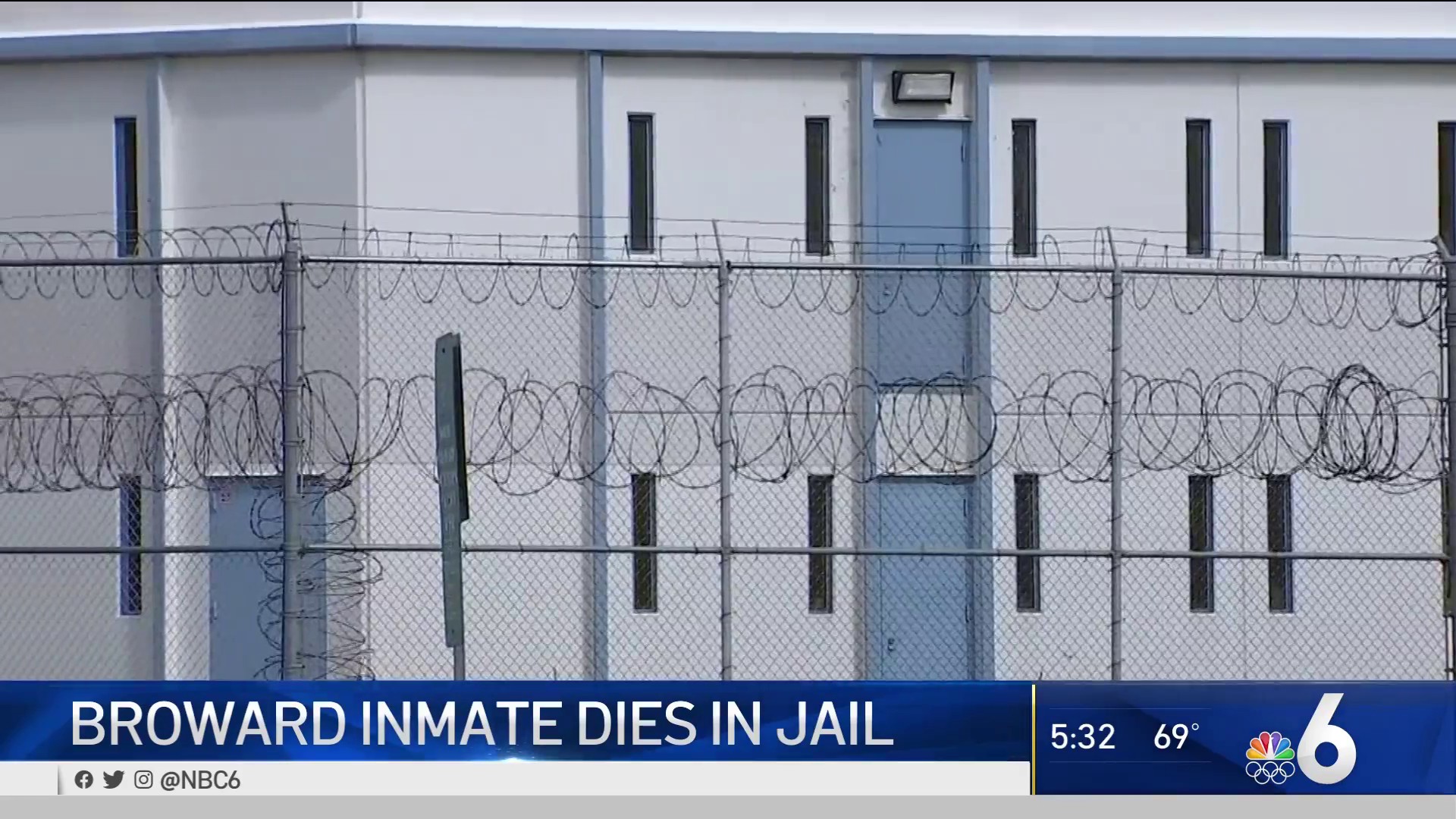 Broward Inmate Dies In Jail NBC 6 South Florida   7033165791 1080pnbcstations 