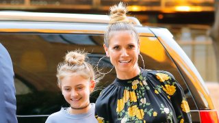 Heidi Klum and daughter Leni