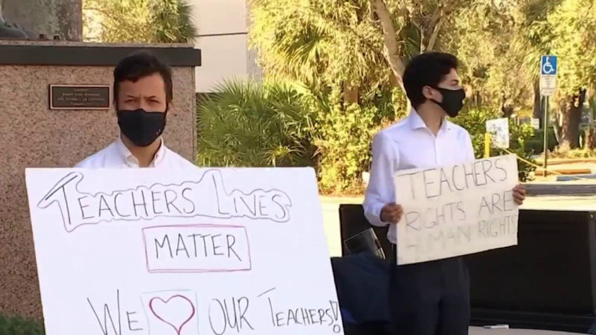 Concerns Expressed Over Plan Returning Broward Teacher to Classrooms