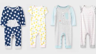 Some Cloud Island rompers sold at Target stores are being recalled.