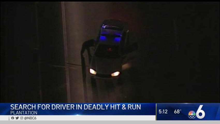 Police Searching for Driver in Fatal Hit-And-Run in Plantation