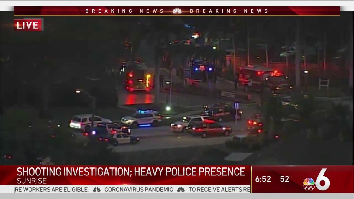 Shooting Investigation Underway in Sunrise Neighborhood – NBC 6 South ...