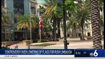 Gov. Order to Lower Flags for Limbaugh Prompts Pushback