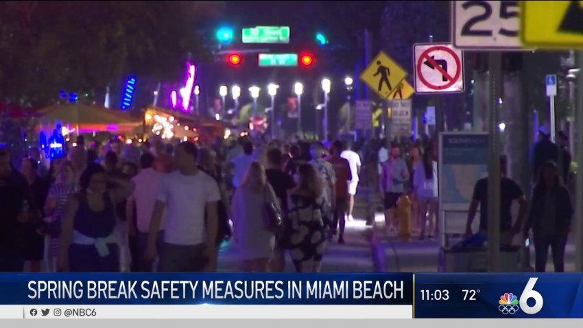 Spring Break Safety Measures in Miami Beach